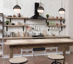 Люстра 50106/1 античная бронза/черный