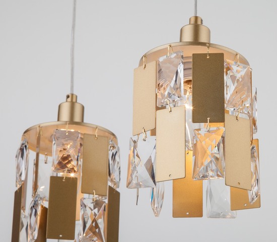 Люстра 50101/3 перламутровое золото