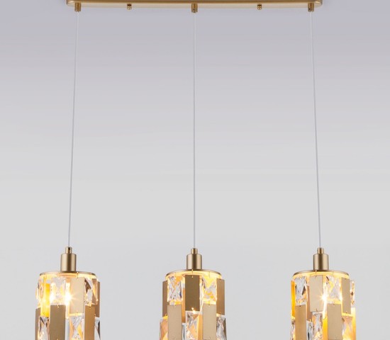 Люстра 50101/3 перламутровое золото