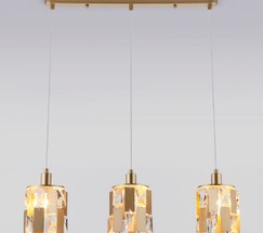 Люстра 50101/3 перламутровое золото