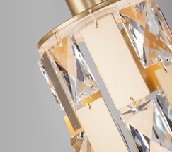 Люстра 50101/1 перламутровое золото