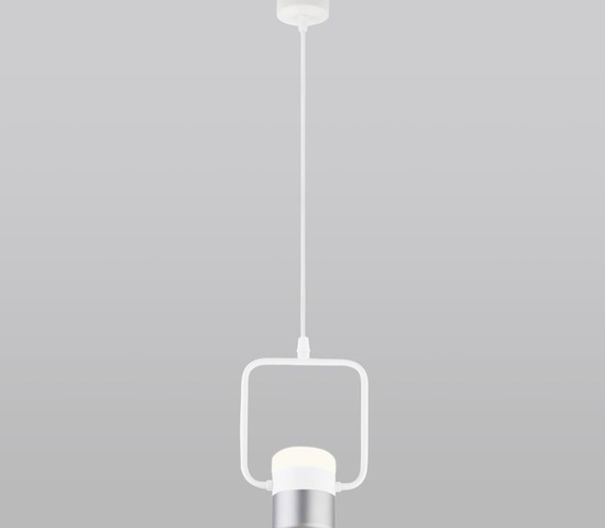 Люстра 50165/1 LED белый/серебро