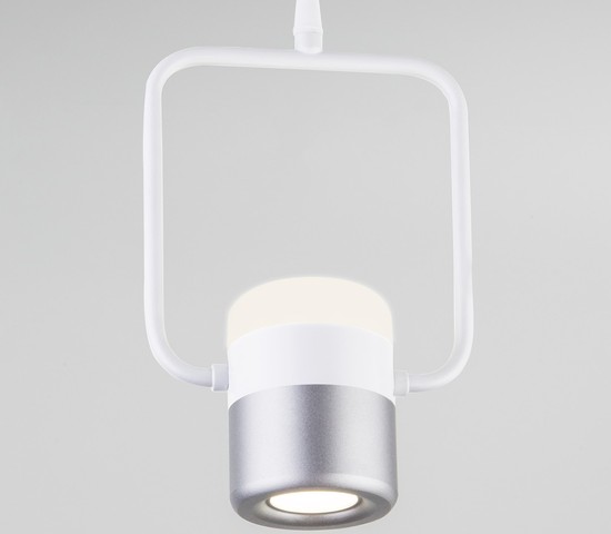 Люстра 50165/1 LED белый/серебро