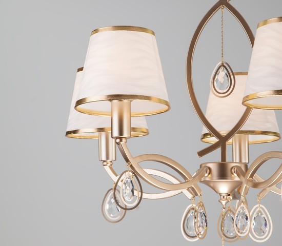 Люстра 60091/5 перламутровое золото