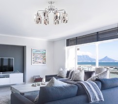 Люстра 10101/8 хром/прозрачный хрусталь Strotskis