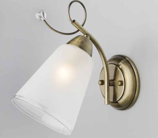 Настенный светильник 30150/1 античная бронза