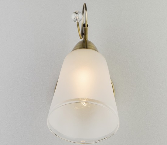 Настенный светильник 30150/1 античная бронза