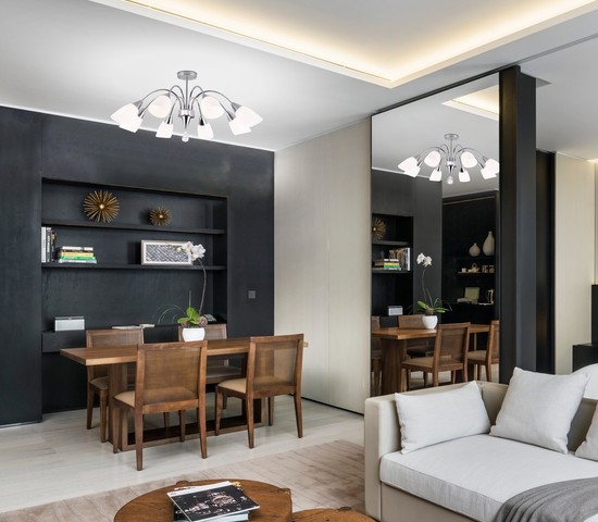 Люстра 30149/8 хром