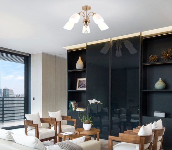 Люстра 30149/5 золото