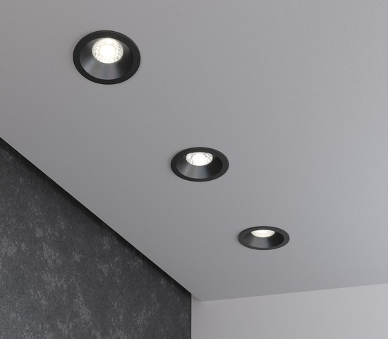 Точечный светильник 15266/LED 7W 4200K BK черный