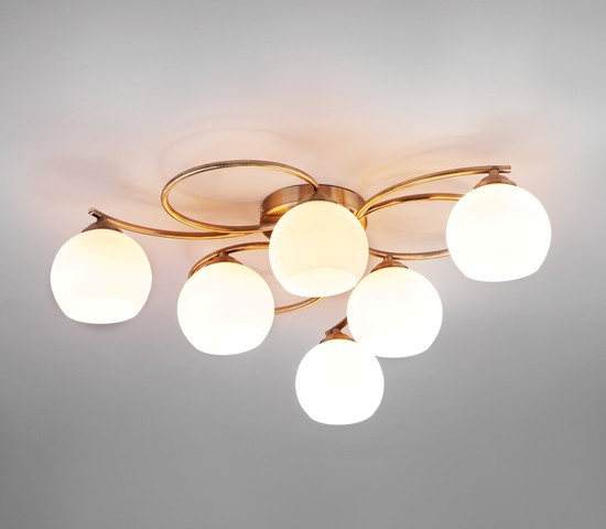 Люстра 30144/6 античная бронза