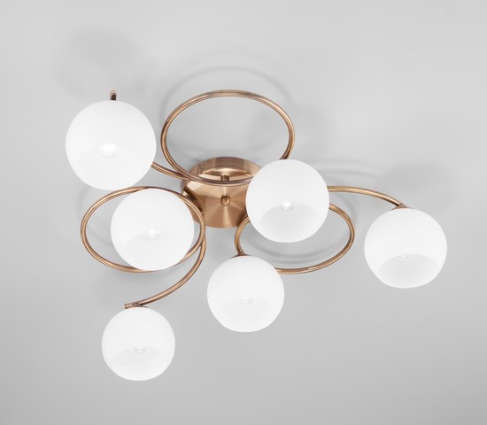 Люстра 30144/6 античная бронза