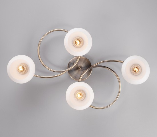 Люстра 30144/4 античная бронза