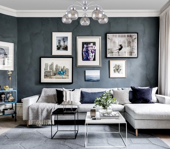 Люстра 30148/5 серебро