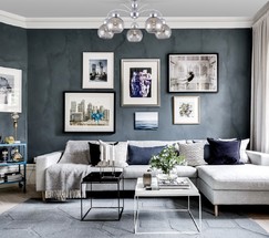 Люстра 30148/5 серебро