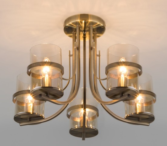 Люстра 60085/5 античная бронза
