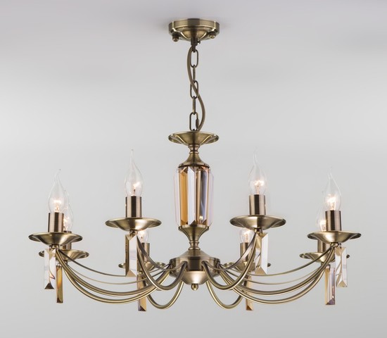 Люстра 60087/8 античная бронза