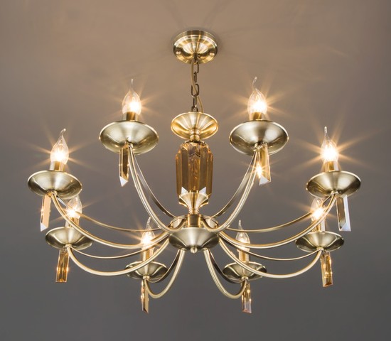 Люстра 60087/8 античная бронза