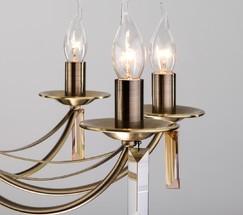 Люстра 60087/8 античная бронза