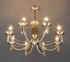 Люстра 60087/8 античная бронза
