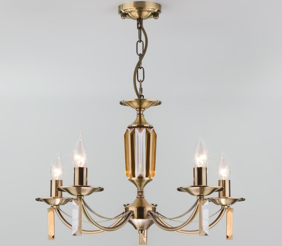 Люстра 60087/5 античная бронза