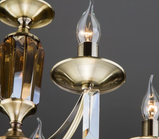 Люстра 60087/5 античная бронза