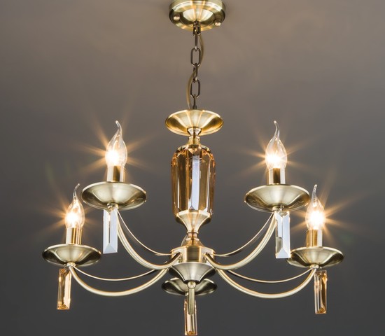 Люстра 60087/5 античная бронза