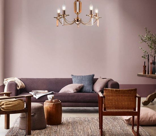 Люстра 60087/5 античная бронза