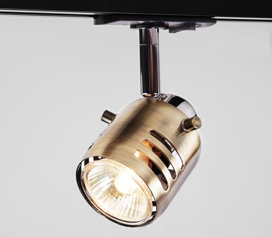 Люстра 20076/4 хром/античная бронза