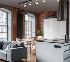 Люстра 20076/4 хром/античная бронза