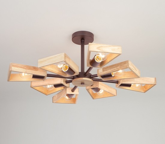 Люстра 70056/8 кофе