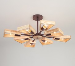 Люстра 70056/8 кофе