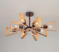 Люстра 70056/8 кофе