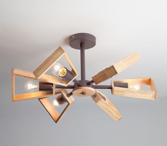 Люстра 70056/6 кофе