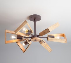 Люстра 70056/6 кофе