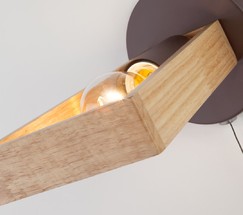 Настенный светильник 70056/1 кофе