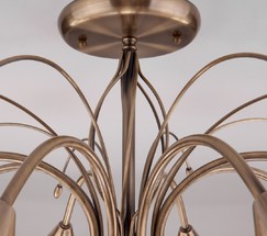 Люстра 30280/8 античная бронза