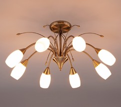 Люстра 30280/8 античная бронза