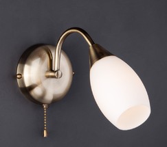 Настенный светильник 30280/1 античная бронза