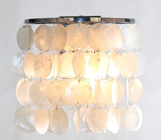 Настенный светильник 60084/2 хром/перламутр