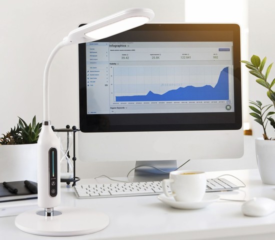 Настольная лампа 80503/1 белый