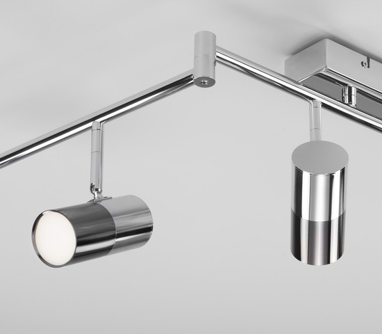 Люстра 20086/6 LED хром/черный жемчуг