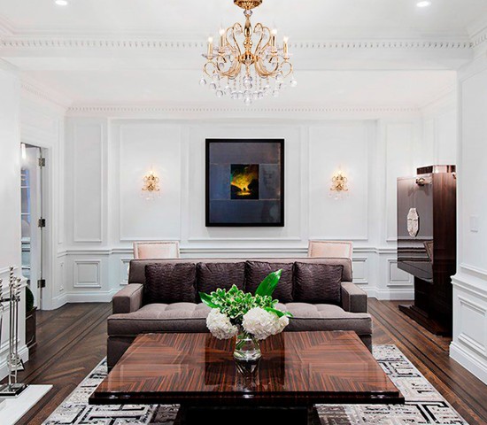 Настенный светильник 10096/1 золото/прозрачный хрусталь Strotskis