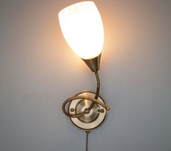 Настенный светильник 30275/1 античная бронза