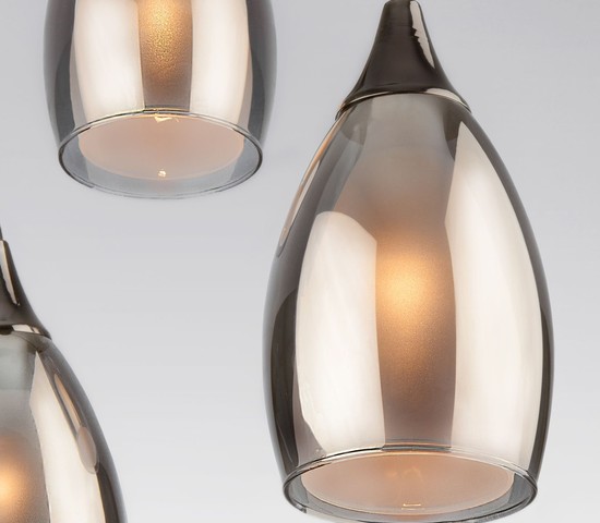 Люстра 50085/3 черный жемчуг