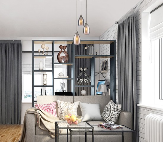 Люстра 50085/3 черный жемчуг