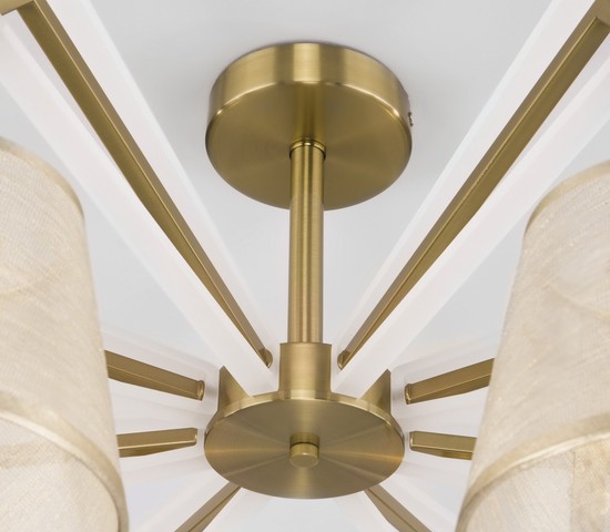 Люстра 60082/8 золотая бронза