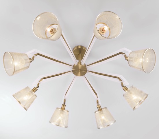 Люстра 60082/8 золотая бронза