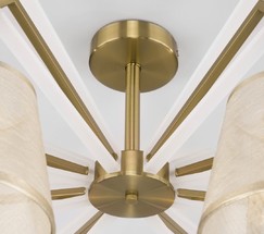 Люстра 60082/8 золотая бронза