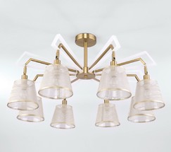 Люстра 60082/8 золотая бронза